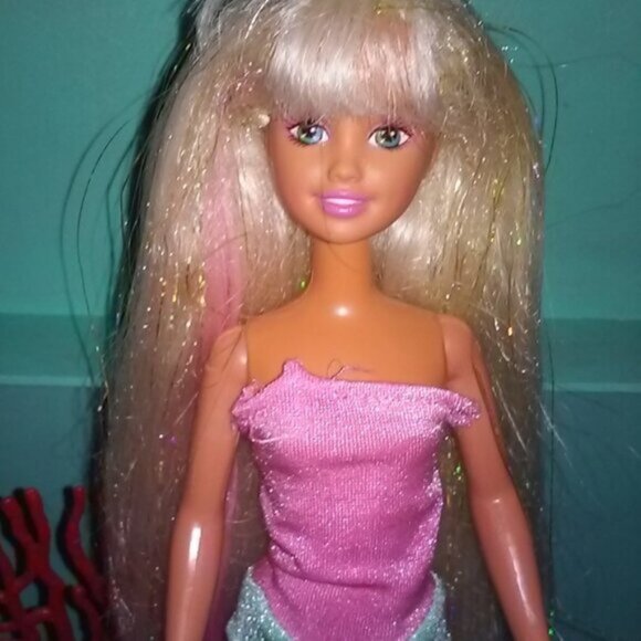 Barbie & skipper doll twirlin beach splash 90s - Picture 3 of 8